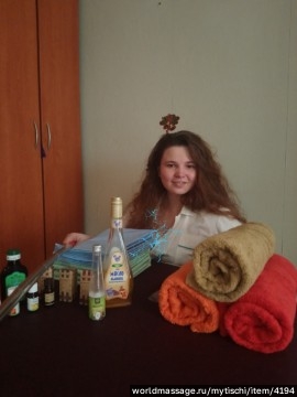 массажистка Алина 