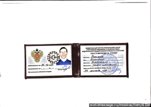массажист Александр Николаевич Пикалов