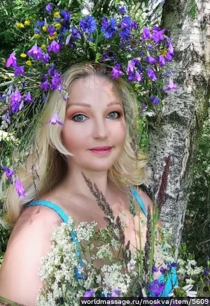 массажистка  Анастасия